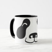 Happy Panda Face Mok (Voorkant links)