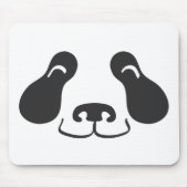 Happy Panda Face Muismat (Voorkant)