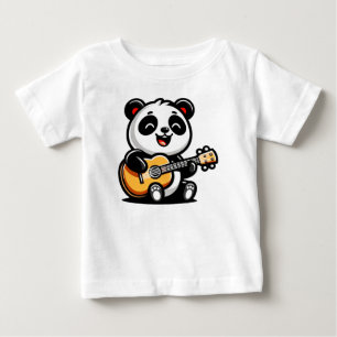 Happy Panda gitarist - Schattige akoestisch muziek