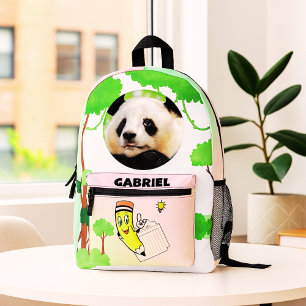 Happy Panda LearnPack Bedrukte Rugzak