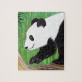 Happy Panda Painting Legpuzzel (Verticaal)