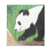 Happy Panda Painting Notitieblok (Voorkant)