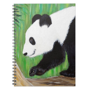 Happy Panda Painting Notitieboek