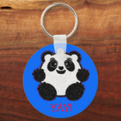 Happy Panda Sleutelhanger (Voorkant)