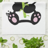 Happy Panda Theedoek (Gevouwen)