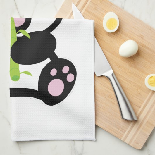 Happy Panda Theedoek (Quarter Fold)