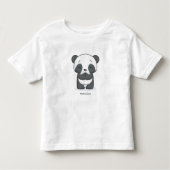 Happy Panda Toddler's Shirt (Voorkant)