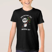 HAPPY PANDA Tri-Blend SHIRT (Voorkant)
