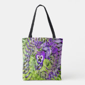 Happy Pansies... Tote Bag (Achterkant)