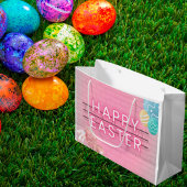 Happy pany Eggs roze Neon Sign Groot Cadeauzakje