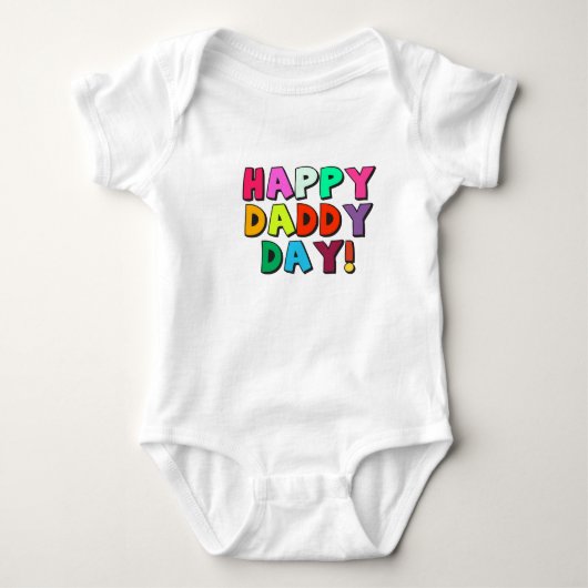 Happy papa Day Romper (Voorkant)