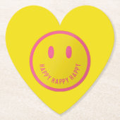 Happy Paper-Onderzetter Kartonnen Onderzetters (Voorkant)