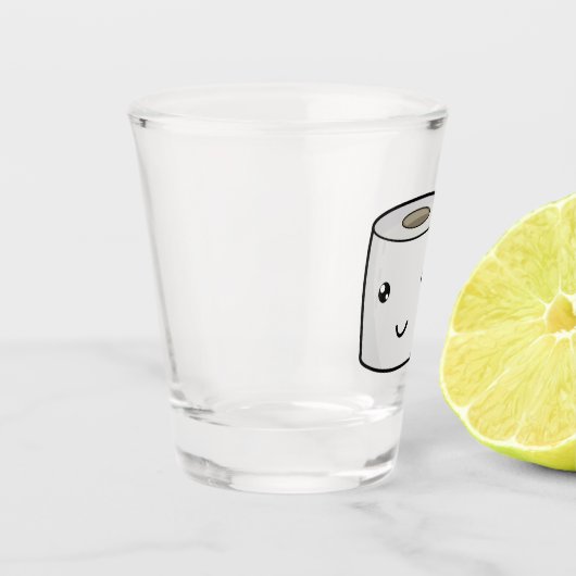 Happy Paper Shot Glas (Links)