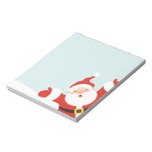 Happy Papercut Santa Notitieblok (Linkerzijde)