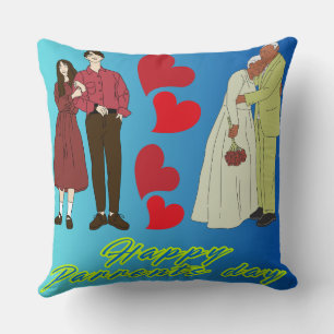 Happy Parents 'Day kussen gooien, Ouderdag decor