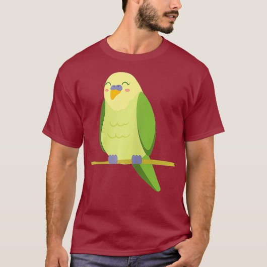 Happy Parrot T-shirt (Voorkant)