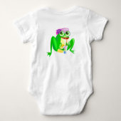 Happy Party Frog Baby Bodysuit (Achterkant)