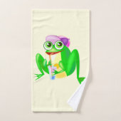 Happy Party Frog Bad Handdoek (Handdoek)