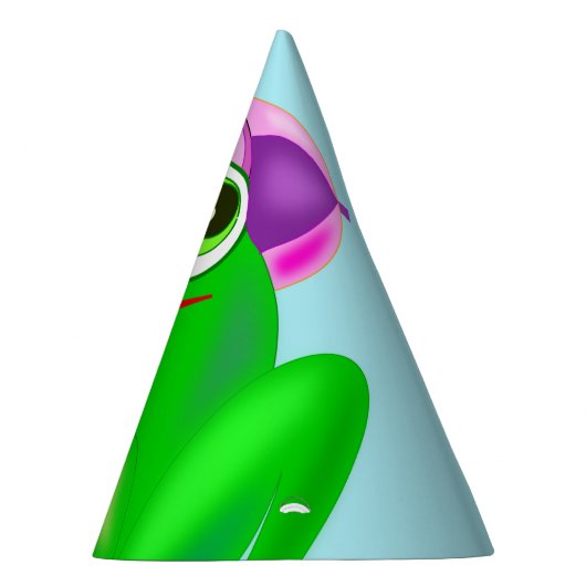 Happy Party Frog Feesthoedjes (Rechts)