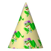 Happy Party Frog Feesthoedjes (Links)
