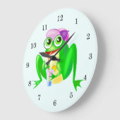Happy Party Frog Grote Klok (Hoek)