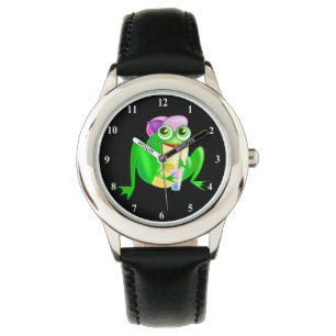Happy Party Frog Horloge