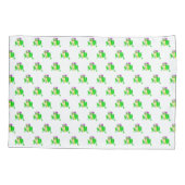 Happy Party Frog Kussensloop (Achterkant)