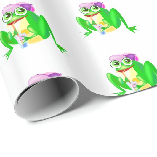 Happy Party-kikkerpapier Cadeaupapier (Rol Hoek)