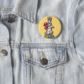 Happy Pasen #1 Ronde Button 5,7 Cm (In situ)