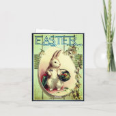 Happy Pasen  afbeelding van Pasen Kaart (Achterkant)