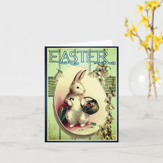 Happy Pasen  afbeelding van Pasen Kaart (Gele Bloem)