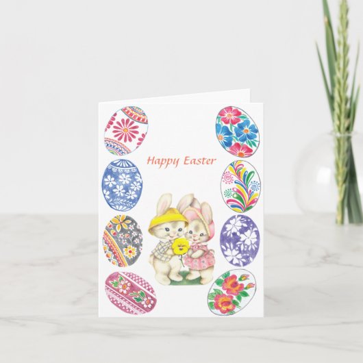 Happy Pasen  afbeelding van Pasen Kaart (Voorkant)