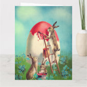 Happy Pasen  afbeelding van Pasen Kaart (Achterkant)