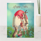 Happy Pasen  afbeelding van Pasen Kaart (Voorkant)