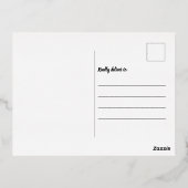  Happy Pasen Baby en Floral Folie Feestdagen Briefkaart (Achterkant)