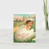 Happy Pasen Baby  Feestdagen Kaart (Voorkant)