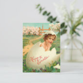 Happy Pasen Baby  Feestdagenkaart (Staand voorkant)