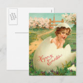 Happy Pasen Baby  Feestdagenkaart (Voorkant / Achterkant)