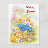  Happy Pasen Feestdagenkaart (Voorkant)