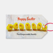 Happy Pasen gepersonaliseerd Cadeaulabel (Voorkant (Horizontaal))