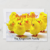 Happy Pasen gepersonaliseerd Feestdagenkaart (Voorkant)