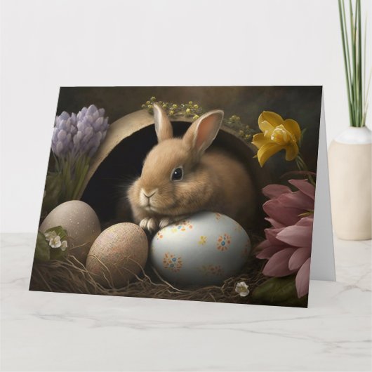 Happy Pasen Kaart (Voorkant)