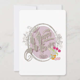 Happy Pasen - Kaart Uitnodiging