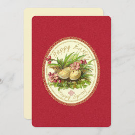 Happy Pasen - Kaart Uitnodiging