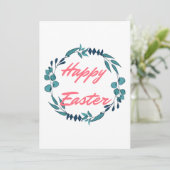 Happy Pasen Kaart voor hem en haar (Staand voorkant)