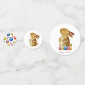 Happy Pasen – Kleurrijke eieren Tafel Scatter Gift Confetti (Voorkanten)