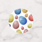 Happy Pasen – Kleurrijke eieren Tafel Scatter Gift Confetti (Kleine voorkant)