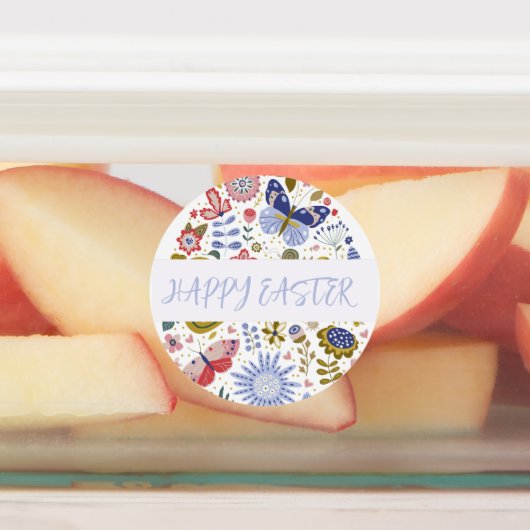 Happy Pasen Labels (Aangebracht)