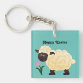 Happy Pasen Lamb Sleutelhanger (voorkant)