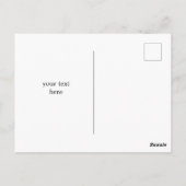 Happy Pasen met Bunny Rabbit Kinder Briefkaart (Achterkant)